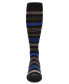 ფოტო #2 პროდუქტის Men's Striped Nylon Compression Socks