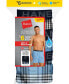 Фото #6 товара Men's 5+1 Bonus Pack Woven Boxers