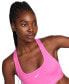 Фото #6 товара Топ спортивный Nike женский Swoosh Бра Слабая поддержка без поролона
