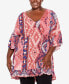 Plus Size Harper Print Tunic Top