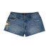 Ed Hardy Flame Skull Denim Shorts - WEHD8000-6