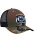 Фото #2 товара Men's Camo, Black Penn State Nittany Lions Classic99 Trucker Snapback Hat