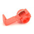 Quick connector 1-2,5mm - red - 10pcs