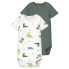 ფოტო #2 პროდუქტის NAME IT Wild Lime Dino Long sleeve Body 2 units