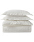 Sascha Textured Medallion Duvet Cover Set, Full/Queen