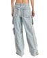 ფოტო #2 პროდუქტის Women's Duo Denim Cotton Cargo Pants