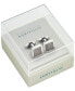 ფოტო #2 პროდუქტის Men's Crosshatch Cufflinks