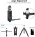 Фото #4 товара Professional Video Tripod Monopod Kit, Cayer AF2451 67 Inch Aluminium Telescopic Flip Lock Tripod with H4 Fluid Head and Removable Tripod Base for DSLR Cameras and Camcorders