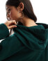 Фото #2 товара ASOS DESIGN super soft co-ord oversized hoodie in dark green