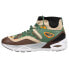 Фото #5 товара Puma Black Fives X Trc Blaze High Top Mens Beige, Brown, Green Sneakers Casual