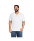 Фото #1 товара Men's Big & Tall Super-T Short Sleeve V-Neck T-Shirt