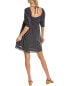 Фото #2 товара Auguste Joan Mini Dress Women's Black Xs