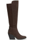 Фото #2 товара Women's Mekinna Lace-Up Stacked-Heel Dress Boots