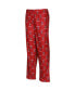 Фото #3 товара Wisconsin Badgers Big Boys Cardinal Team Logo Flannel Pajama Pants
