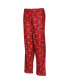 ფოტო #3 პროდუქტის Wisconsin Badgers Big Boys Cardinal Team Logo Flannel Pajama Pants