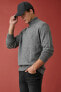 Mock Neck Mealy Sweater