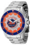 Invicta Men's 43471 MLB New York Mets Quartz Orange Silver White Blue Dial Wa...