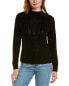 Фото #1 товара Scott & Scott London Mock Neck Wool & Cashmere-Blend Sweater Women's Black Xs