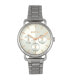 Quartz Gwen Collection Silver Stainless Steel Watch 36Mm