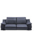 Фото #4 товара Daisley 2-Pc. Leather Sofa with 2 Power Recliners