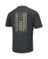Фото #4 товара Men's Heathered Black Minnesota Golden Gophers OHT Military-Inspired Appreciation Flag 2.0 T-shirt