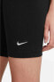 Фото #5 товара Леггинсы для спорта Nike Эссеншиал Байкер Женские Чёрные из хлопка