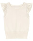 Фото #3 товара Kid Sweater Knit Flutter Top 6-6X