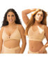 ფოტო #1 პროდუქტის Women's Wireless Comfort Bralette & Tank Bra Set