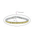 ფოტო #5 პროდუქტის 12 CTW 4 Prong Basket Set Solitaire Round Cubic Zirconia AAA CZ Tennis Bracelet For Women Prom Bride Simulated Jewel Color Birthstones 7.5 Inch