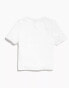 ASOS DESIGN PRIDE genderless baby tee in white with chest print