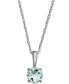 ფოტო #5 პროდუქტის Birthstone Pendant in 14k Gold or 14k White Gold