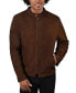 ფოტო #1 პროდუქტის Men's Café Racer Leather Jacket