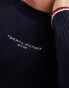 Фото #3 товара Tommy Hilfiger hilfiger embro crew neck jumper in desert sky