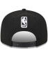 Фото #4 товара Men's Black Philadelphia 76ers Tip-Off 9FIFTY Snapback Hat