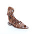 Фото #4 товара Bed Stu Grevena F373104 Womens Brown Leather Lace Up Gladiator Sandals Shoes