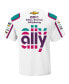 Men's White Alex Bowman Ally Sublimated Team Uniform T-shirt