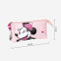 Triple Carry-all Minnie Mouse 22,5 x 2 x 11,5 cm Pink