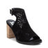ფოტო #1 პროდუქტის Women's Suede Sandals By Black