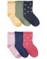 Фото #2 товара Toddler 6-Pack Crew Socks 2T-4T