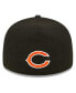 Фото #5 товара Men's Black, Navy Chicago Bears 2022 NFL Draft Low Profile 59Fifty Fitted Hat