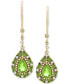 Garnet Teardrop Drop Earrings (1-1/2 ct. t.w.) in Sterling Silver (Also in Blue Topaz, Pink Morganite, Peridot & Citrine)