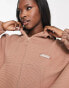 Фото #6 товара ellesse Campenelle cropped hoodie in brown