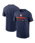 Фото #1 товара Men's Navy Houston Astros 2022 American League Champions T-Shirt