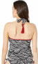 Фото #2 товара Becca by Rebecca Virtue 171466 Womens Tankini Top Swimwear Multi Size Small