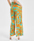 Women's Floral-Print Wide-Leg Pants, Created for Macy's Bali Garden, 0 - фото #2