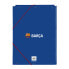 Folder F.C. Barcelona Blue Maroon A4