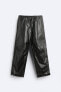 Shimmer effect trousers