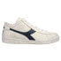 Фото #1 товара Diadora Game L Waxed Row Cut Lace Up Mens Blue, Off White Sneakers Casual Shoes