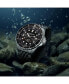 1009 Men's Automatic Dive Watch with Swiss Automatic Movement, Stainless Steel Case, Stainless Steel Beaded Bracelet