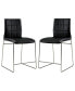 Фото #1 товара Poipen Tufted Pub Dining Chair (Set of 2)